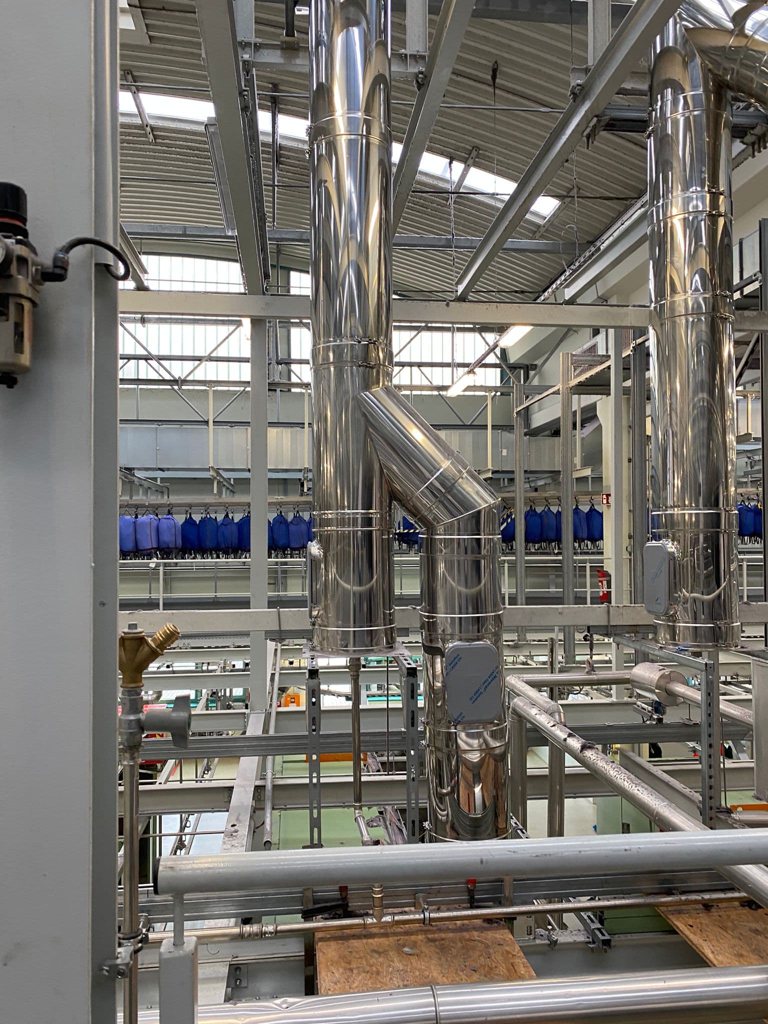 Industrieabgasanlage Großanlage