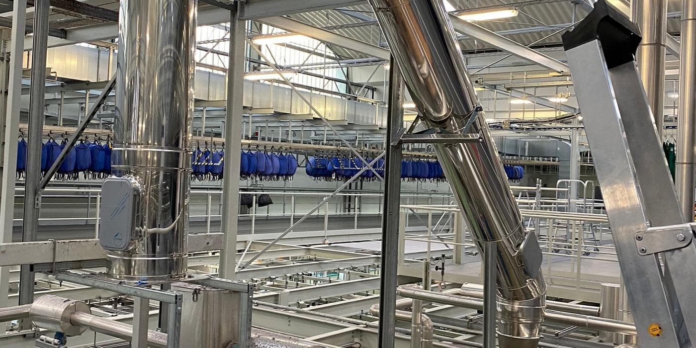 Industrielle Abgasanlage – Referenzprojekt